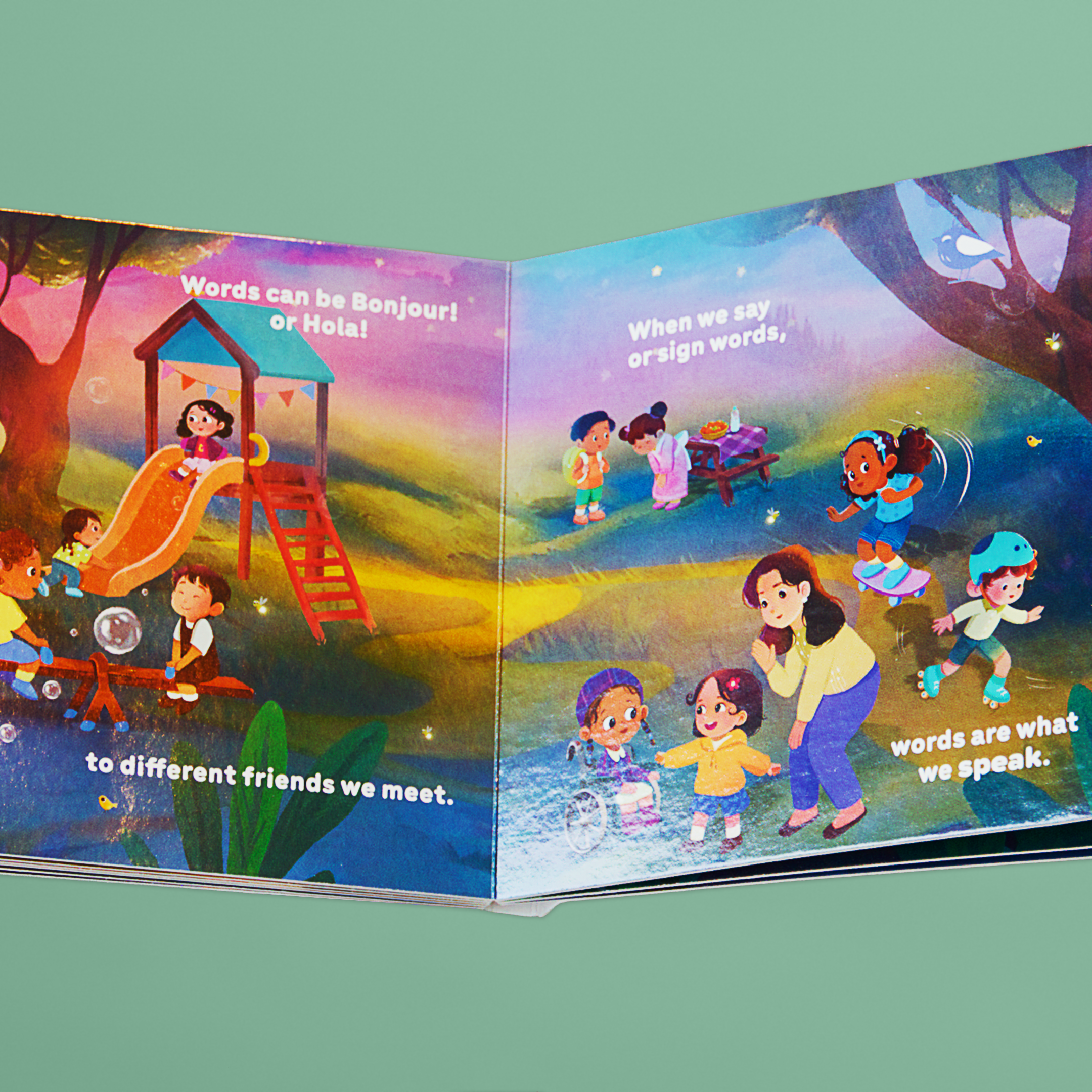 "What are Words" Board Book