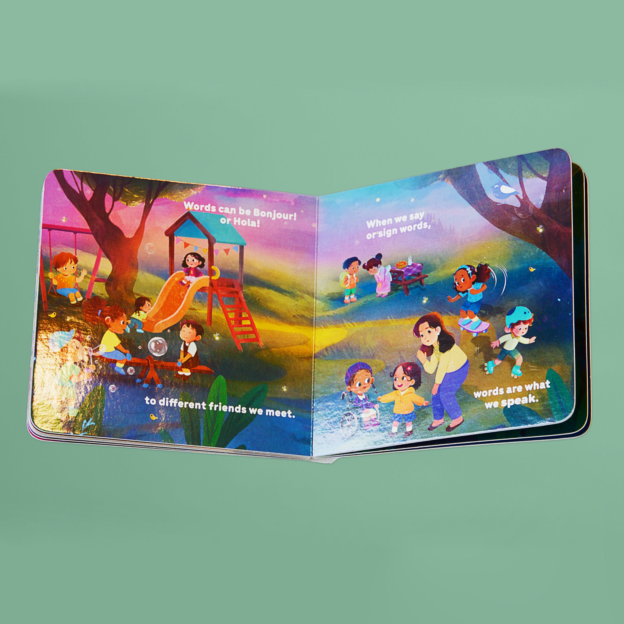 "What are Words?" Board Book