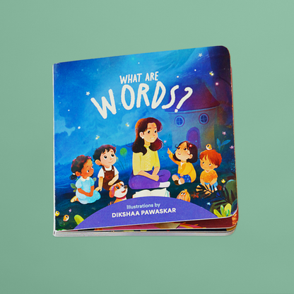 "What are Words" Board Book