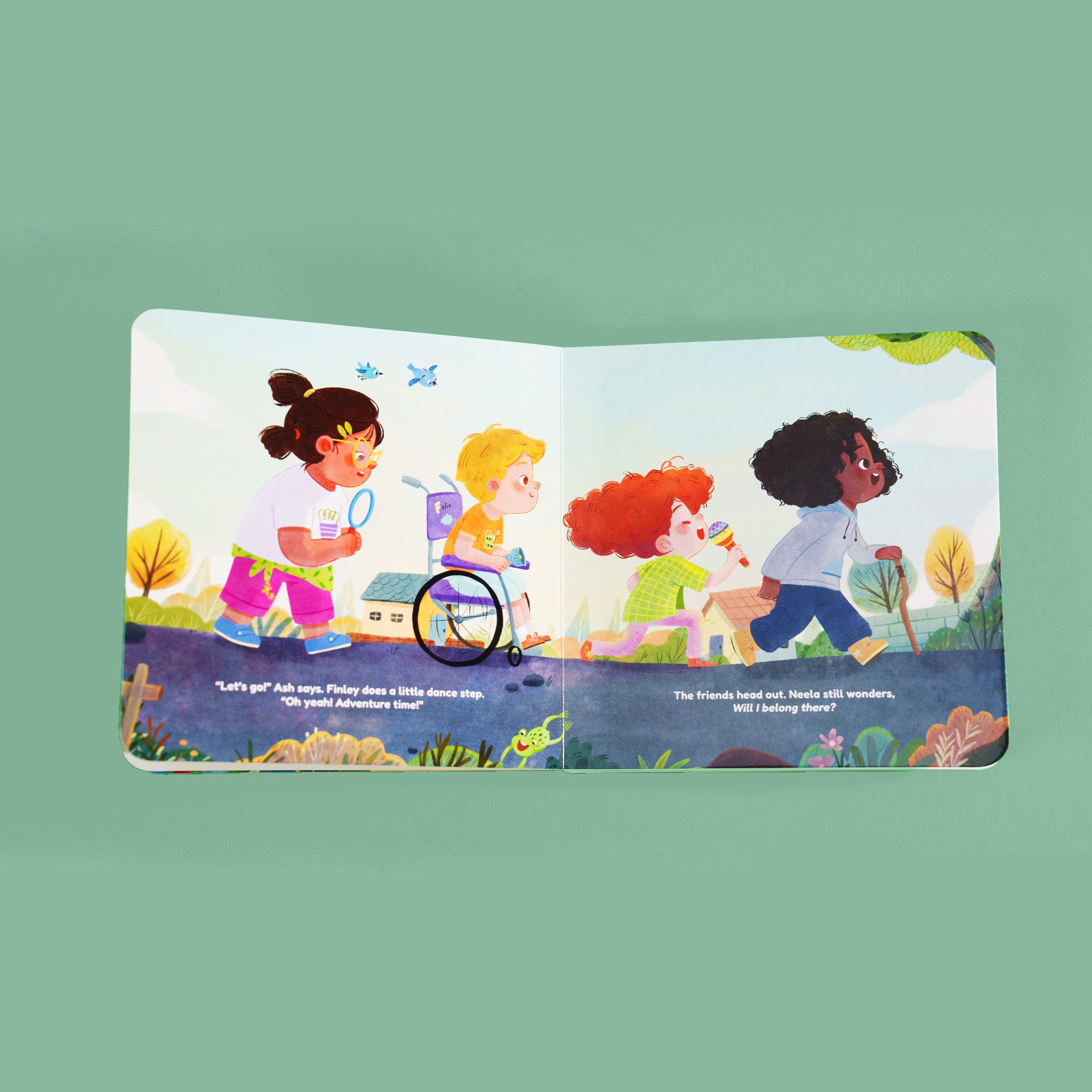 "Neela Finds Belonging" Board Book