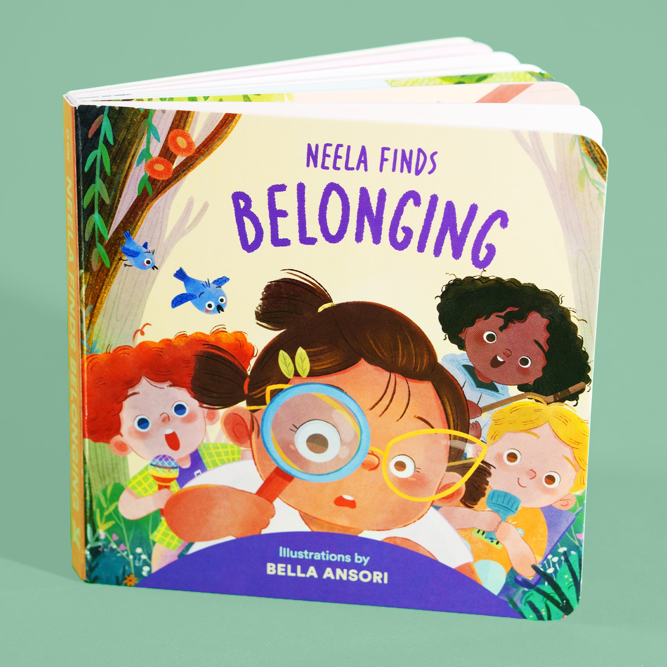"Neela Finds Belonging" Board Book