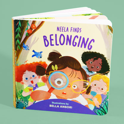 "Neela Finds Belonging" Board Book